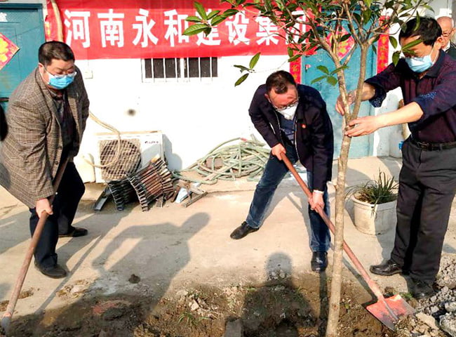 【3·12植樹節(jié)】河南永和建設集團 積極開展“戰(zhàn)疫情 添綠意”志愿植樹活動